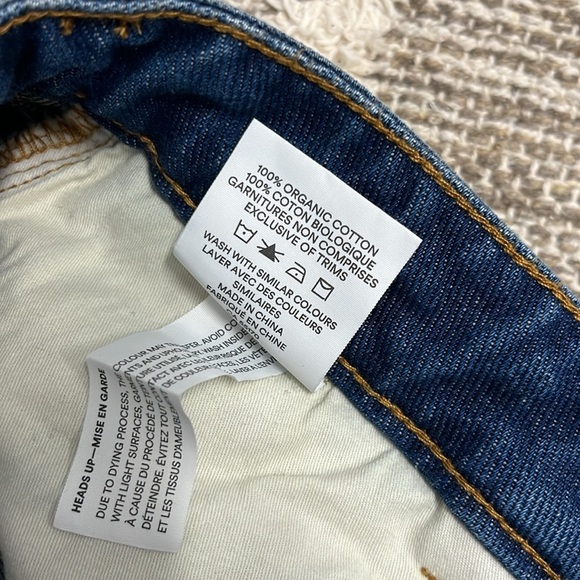 Frank and Oak cut off denim shorts size 28 - Picture 6 of 7